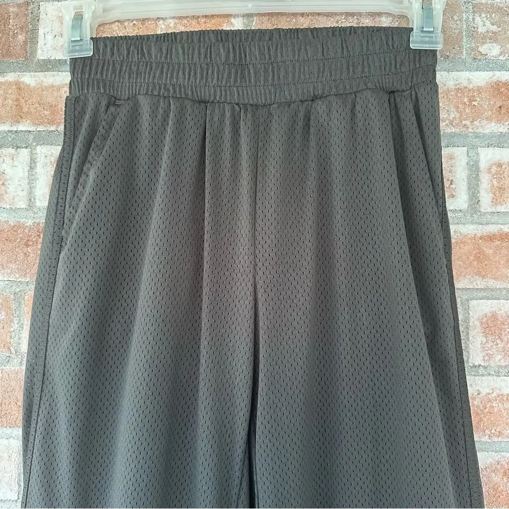 Offline Aerie Wide Leg Sweatpants Built In Shorts Women’s XS Gray Perforated